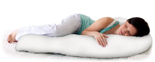 Jolly Jumper - Jolly Jumper Mama Sleep Ez Body Pillow w/Cover, White - -6%