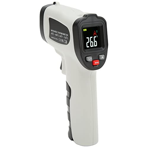 Termómetro Infrarrojo Portátil, Medición Precisa de Temperatura, Rango - 50℃ a 400℃ - Compacto, Alta Precisión, Uso Industrial y Doméstico