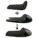 TADAFA Black Hump Retro Motorcycle Cafe Racer Seat Vintage Style Cushion Saddle for Motorcycle Retro Look Modification (Vintage Matte Black Base Finish,Subframe Modification is Required)