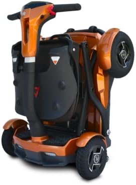 EV Rider TeQno Mobility Scooter folded from front