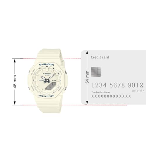 Image of Casio G-Shock Women GMA-P2100BA-7ADR Analog-Digital White Watch Women (G1798)