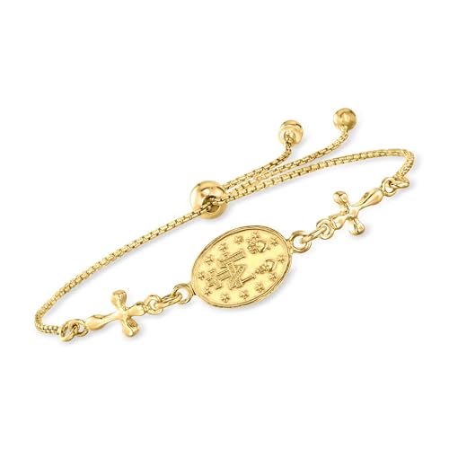 Ross-Simons Miraculous Medal Bolo Bracelet3