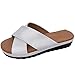 Pantofole con Zeppa da Donna Estive Roman Sandali Basse Eleganti Ciabatte Classica Moda Sandali Da Sposa Scarpe Da Spiaggia Bambine E Ragazze Antiscivolo Pantofole Da Casa Flip Flops Infradito