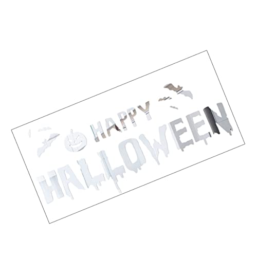 Autocollant halloween pour décorer miroir sans laisser de trace de colle IMIKEYA