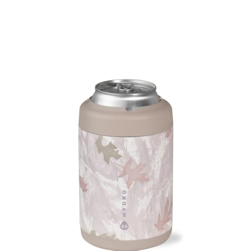Image of HydroJug Can Cooler 12 oz, Stainless Steel Can Holder, Camo