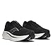 Saucony Women's Ride 18 Sneaker, Black/White, 7