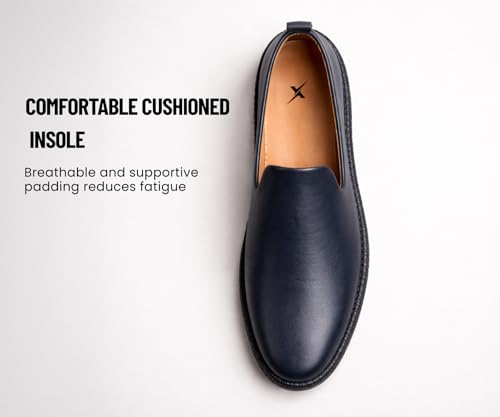Image of Kraasa Men's Jutis Ethnic Casuals, Slip-on Closure, Stylish Loafers | Perfect for Formal Wear, Business and Parties