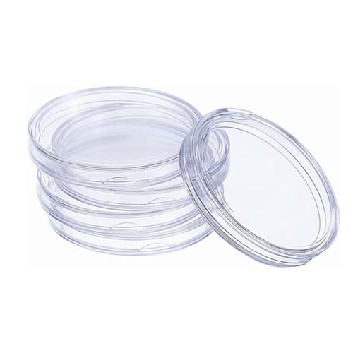 200 cápsulas para monedas plásticas transparentes miniatura 3