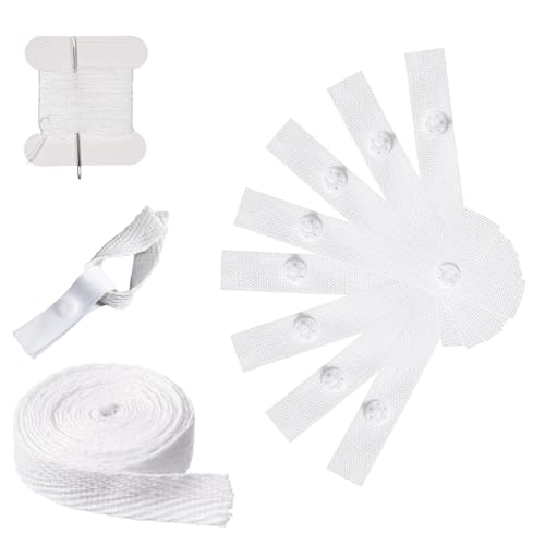 YBEATY 8/16PCS Duvet Snaps to Hold Comforter Duvets Clips Pins Safe Locking Keeps Comforter from...