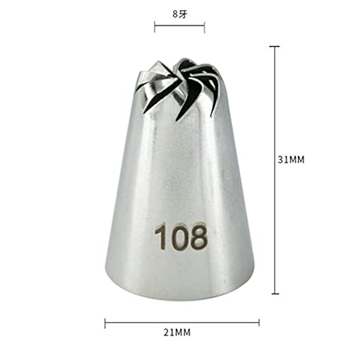 Nieuwe Russische Tulip Icing Piping Nozzles Rvs Bloem Mond Crème Gebak Tips Nozzles Tas Cupcake Cake Decorating… - Image 4