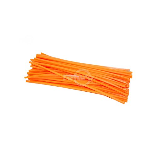Trimmer Line .130 Cut Lengths Orange Diamond Line 75 PIECES