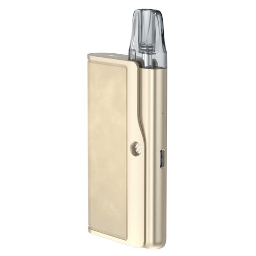 For Innokin EZ LEVA PCC Kit Batterie 2400 mAh 14,5 W (Or champagne) Power Bank 2000 mAh + Vape Pen 400 mAh | 2,5 ml Pod EZ Leva 1,2 Ω/1,6 Ω | Remplissage...