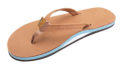 Image of Rainbow Sandals Women's Single Layer Leather Sandal Narrow Strap