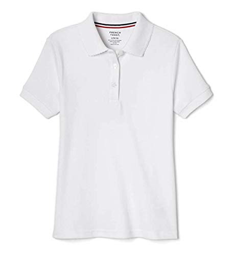 French Toast Girl's Kid Interlock Short Sleeve Polo Shirt 2 Piece Set2