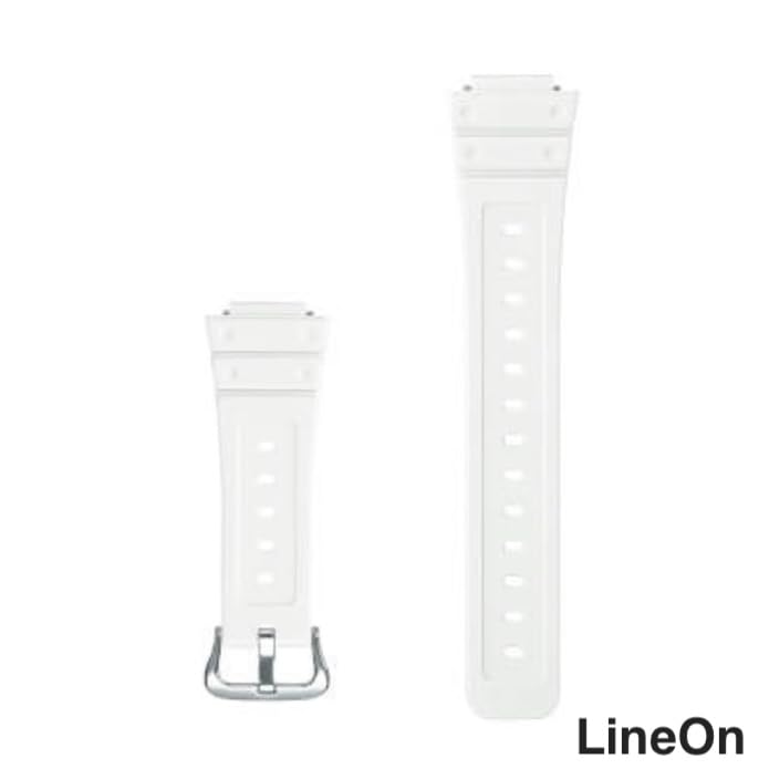 Image of Lineon 16mm Resin Soft Watch Strap Compatible With CASIO GM-2100 GA-2100 GA-2110 GA-B2100 with Tool and Pins