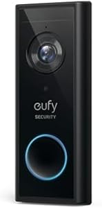 eufy Security Video Doorbell S220 Add-on, Sonnette Vidéo Complémentaire sans Fil, Résolution 2K, Audio Bidirectionnel, Installation Autonome, HomeBase 2 Requise.