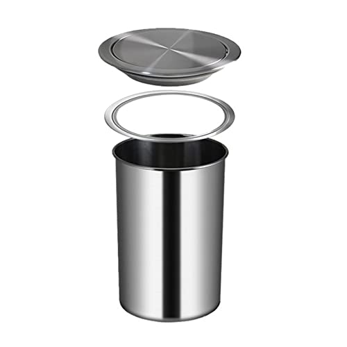 Poubelle cuisine encastrable ronde pour préparer les repas proprement sans encombre