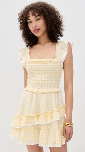 LOVESHACKFANCY Women's Aline Dress2