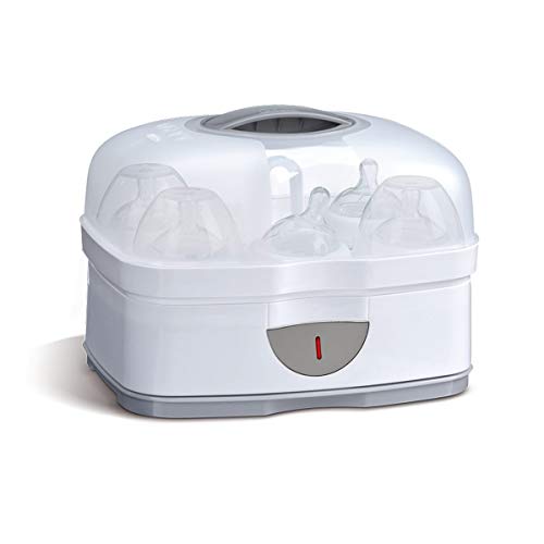 Image of Chicco Sterilizer 2 in 1 & Silicon White Bottle Brush, 1