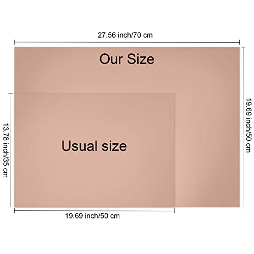 Image of Larcenciel 50 Pieces Rose Gold Tissue Paper 20x28inch, Metallic Gift Tissue Paper for Gift Bags, Gift Wrapping & Packaging for Birthday Party Favor Decor DIY Fringes Shredded Fill Confetti