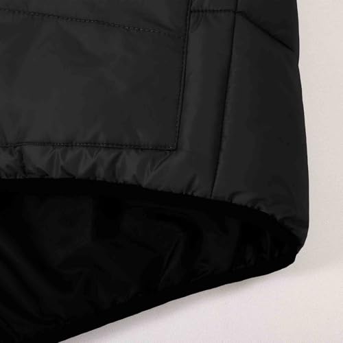 Image of MADHERO Men's Puffer Vest with Hood Water-Resistant Puffy Vests Outerwear Sleeveless Jacket