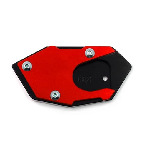 Extension de béquille pour moto CB650R évitant les chutes sur sol mou