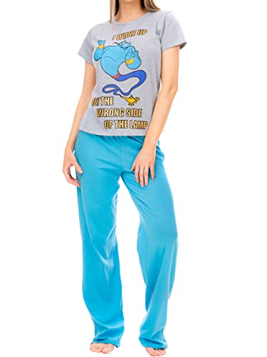 Disney Pijamas para Mujer Aladidn Azul X-Large