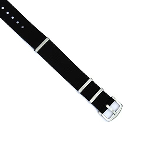 Image of WAMD Seat Belt NATO Watch Straps /Bands - 18mm,20mm,22mm and 24mm Nylon Watch Straps for Watches - Multicolour Options