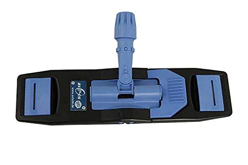 Soporte Plegable Twinstar 40 cm - Soporte Mopa sin Prensa | Accesorio para carrito de limpieza profesional, sistema de plegado doble que evita contacto directo con agua sucia.