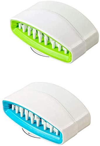 Eoocvt 2Pcs Multi-Function Scrubber Washable Vegetables Fruits Tableware Detergent Can Placed Spoon Chopsticks Knives And Forks cover