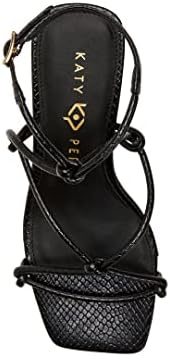 Katy Perry Women's The Irisia Strappy Wedge Sandal, Black, 6 | Image 4