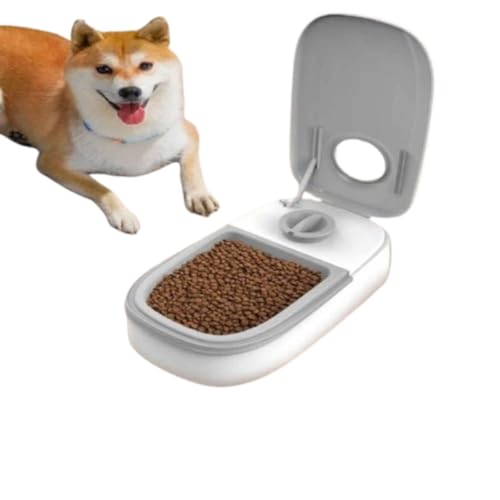 PinkForest自動ペットフィーダー タイマー式・定量給水 コンパクト 大容量 48時間給水 安全で耐久性に優れています 取り外し可能なトレイ お手入れ簡単 (24*14cmシングル)