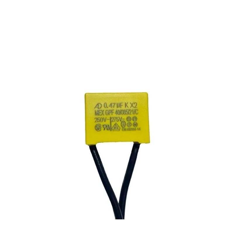 5PCS AD K X2 capacitance Tape line 0.1uF 0.15uF 0.22uF 0.33uF 0.47uF 250V-275V Housing Flexible wire capacitor OSBCMZGE(5pcs 0.33UF)