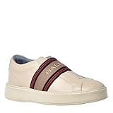 CASUAL LOW TOP Baldinini Sneaker Calf&elas.Logo Vanilla, Scarpe da Barca Donna, Trasparente, 40,5