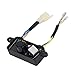 2.5KW AVR Voltage Regulator, Single Phase 6 Wire Gasoline Generator AVR Automatic Voltage Regulator, 220μF Capacitance Gas Generator AVR, Easy to Connect