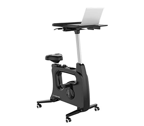 Yo-Yo DESK BIKE | Ganador del experimento de TV de quemadura de calorías "Cómo perder bien de peso" | NEGRO