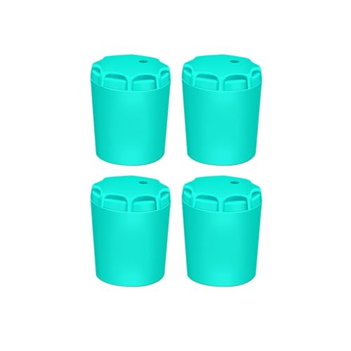 FackLOxc 4 tapas protectoras de silicona para extremo de caña de pescar, fundas protectoras elásticas para el extremo de la caña de pescar, protector de cola