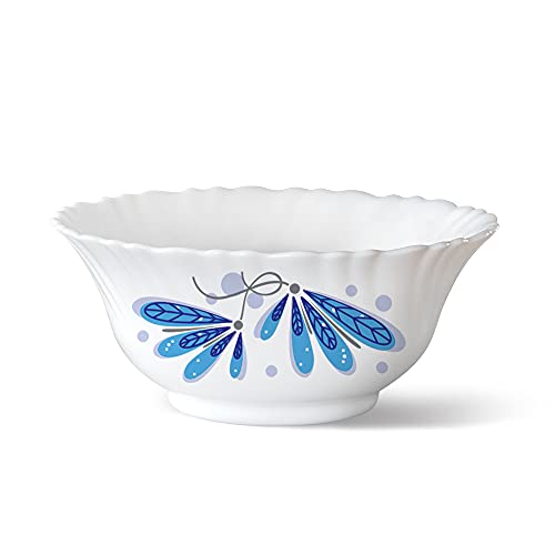 Image of Larah by Borosil Twilight 6 Pcs Opalware Bowl Set (150 ml Each)