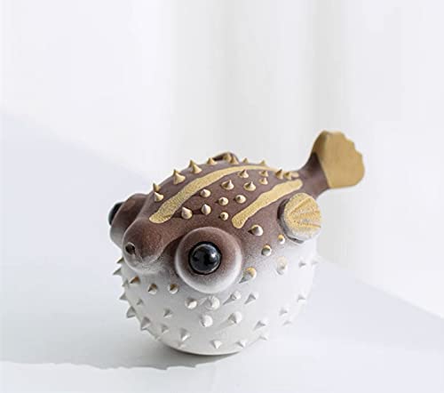 Amazon.co.jp: フグ グッズ 雑貨 河豚 陶器製 ボッカロ 飾り 自宅用