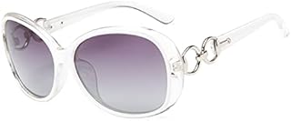 YUELUQU Polarized Sunglasses Womens Ladies Oversized Retro Fashion Large Frame Glasses UV Protection