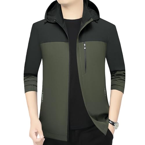 Veste décontractée pour homme coupe-vent modulable face aux fraicheurs d'automne