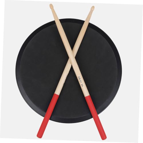3 pares de baquetas de madera de arce con grip antideslizante miniatura 4