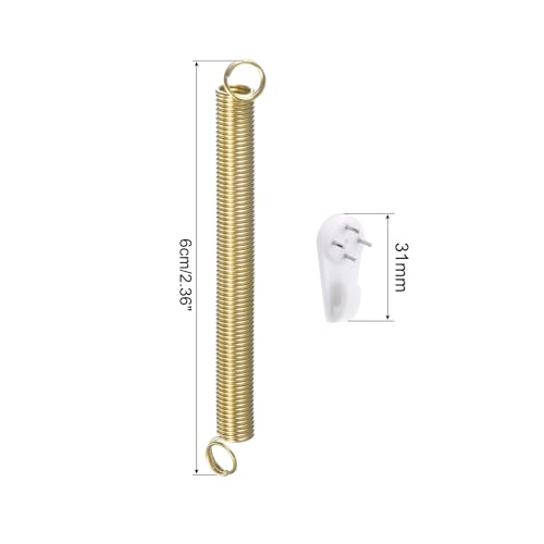 Image of uxcell 6pcs Plate Hanger, 8 Inch Stainless Steel Invisible Wall Plate Hangers with Wall Decorative Hooks and Tip Protector for Decorative Plates and Art