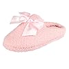 Jessica Simpson Unisex-Child Plush Marshmallow Slide on House Slipper Clog with Memory Foam