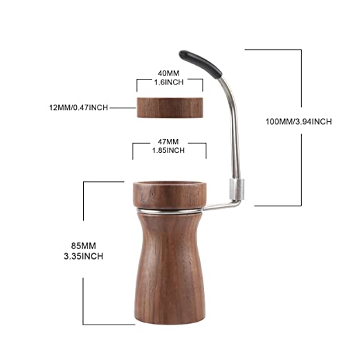 Jucoci Painting Handle for Miniautres Black Walnut Paint Handle Compatible with Warhammer, DND, Scale Model, Fantasy Figurines (Extend Version 03) - Image 2