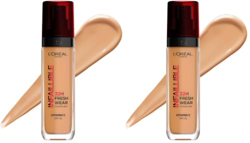 Image of L'Oreal Paris Infallible 32H Fresh Wear Liquid Fdt, 310 Beige (Pack of 2)