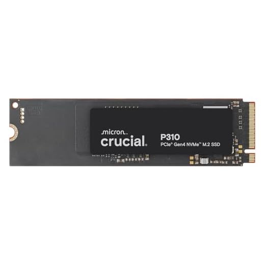 Crucial P310 SSD 500GB M.2 2280 PCIe Gen4 NVMe, bis 6.600 MB/s, Gaming für Laptop und Desktop PC, Interne Festplatte - CT500P310SSD801