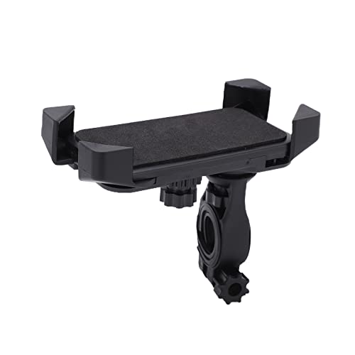 LIYJTK Supporto per telefono cellulare per bicicletta, moto, rotazione a 360 gradi, regolabile, da asporto, navigazione, facile visualizzazione, supporto mobile per la guida