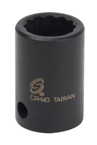 Image of Sunex 312z 3 /8-Inch Drive 3 /8-Inch 12-Point SAE Standard Impact Socket