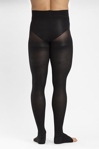 Image of Relaxsan M2080A Cotton open-toe medical compression tights (20-30 mmHg), 100% Made in Italy